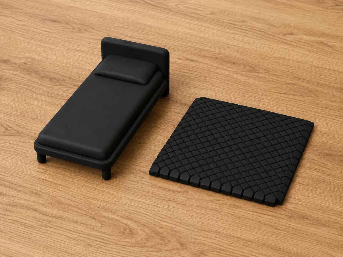 Fidget couverture avec petit lit