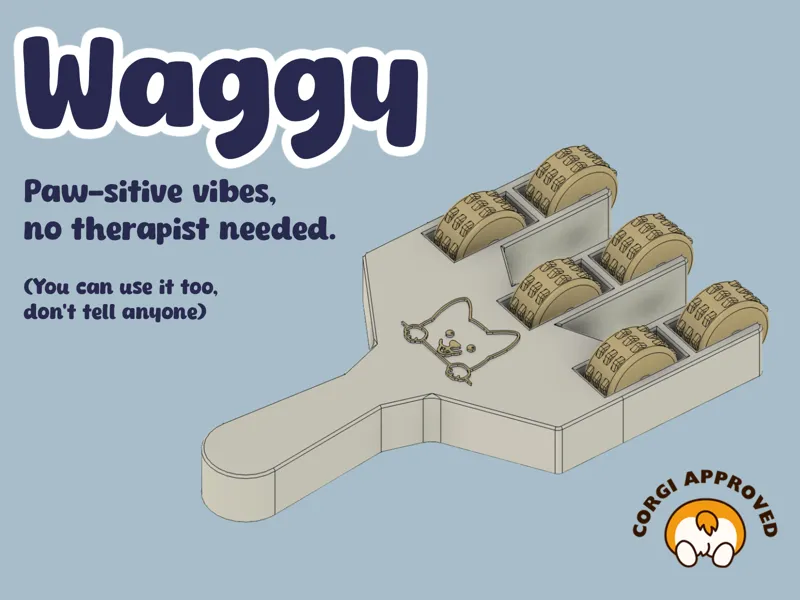 Waggy Pet Massager