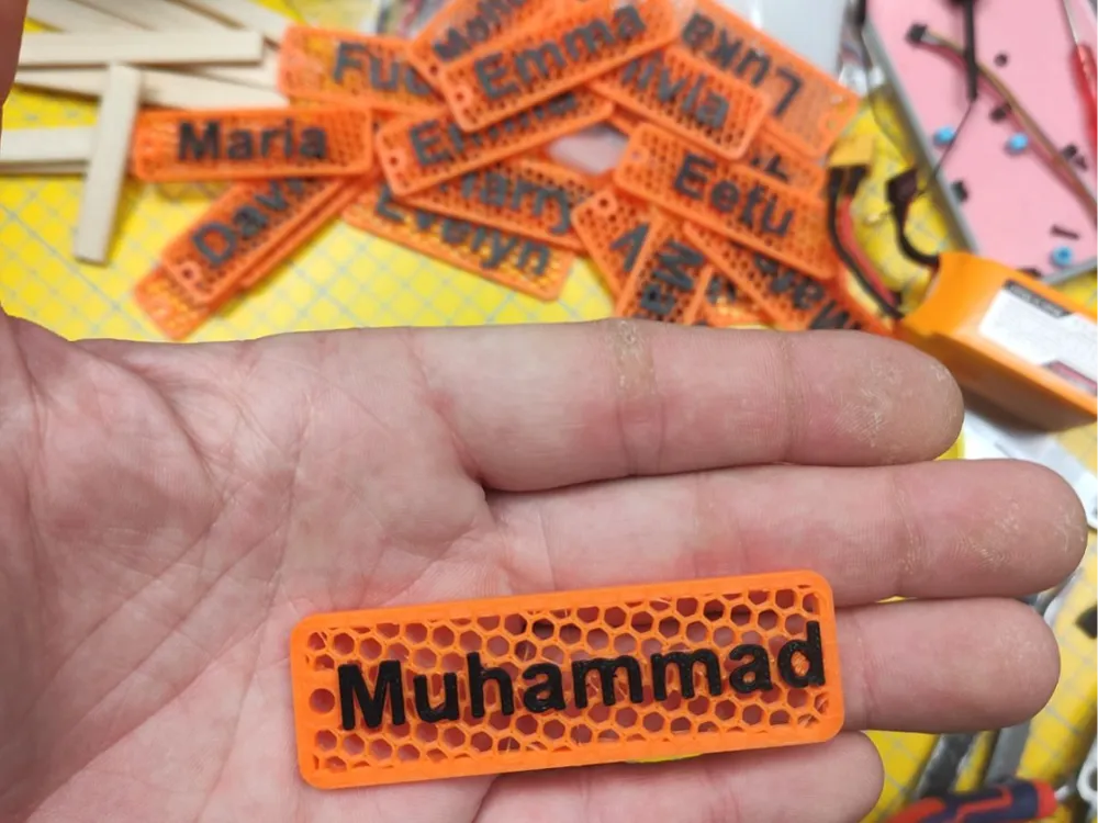 Nametag Muhammad by M.Srnka - MakerWorld