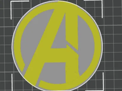 Avengers Logo Coaster