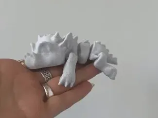 Sleepy Dragon Flexi Toy Articulated