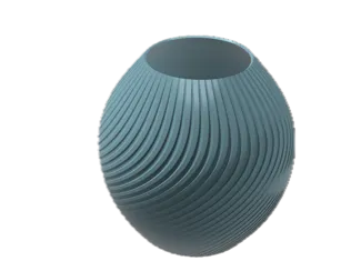 Spiral Design Flower Bouquet Vase