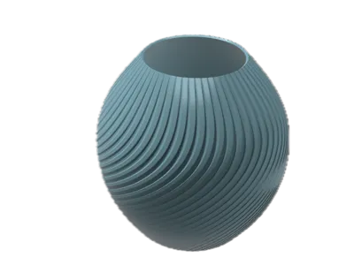 Spiral Design Flower Bouquet Vase