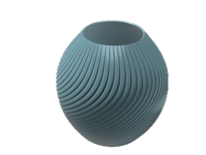 Spiral Design Flower Bouquet Vase