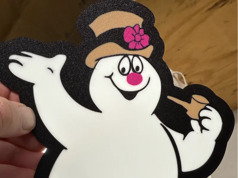 Frosty The Snow Man Light Box