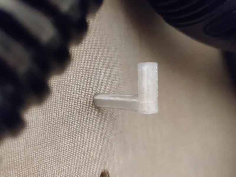 Cabinet Shelf‑Pin Hook for Cleaning Tools