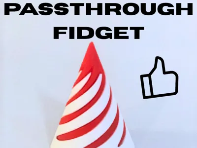 spiral passthrough fidget!