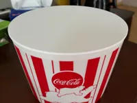 Couvercle pour bac de machine à pop-corn Coca-Cola — photo 2
