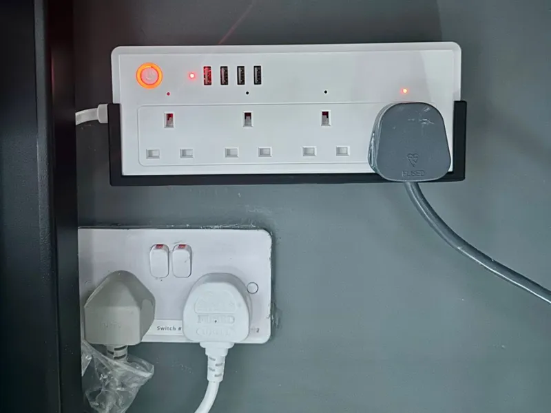 Wall Mount for Tuya WiFi Smart Power Strip