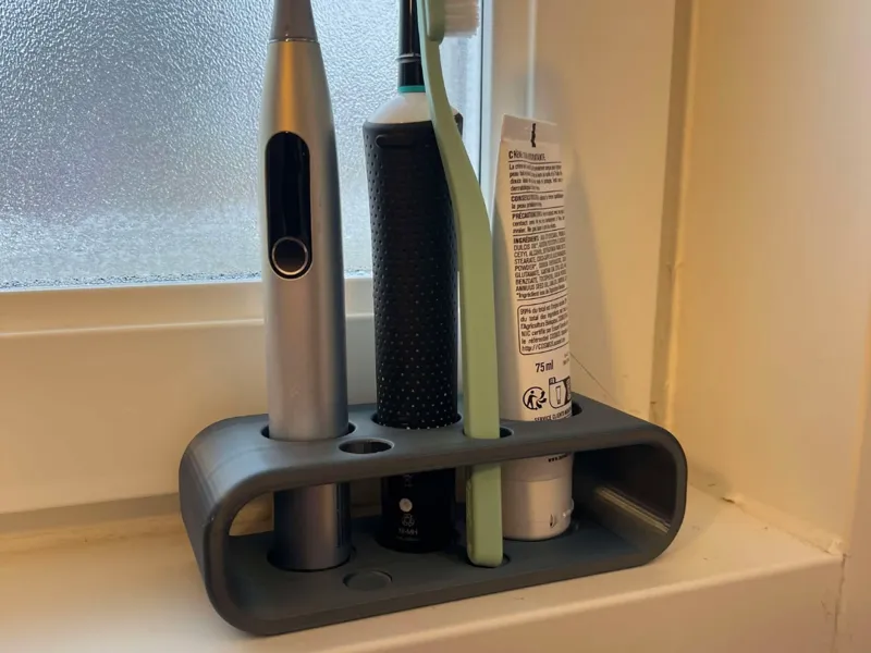 Bathroom Organizer - Toothbrush Holder
