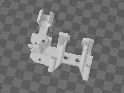 Minimus SnapZ Backplate HGT Direct Drive Extruder