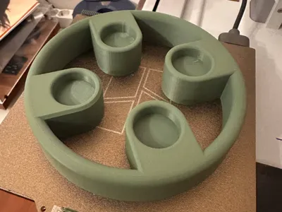 Treat game plate for rabbit and small pets