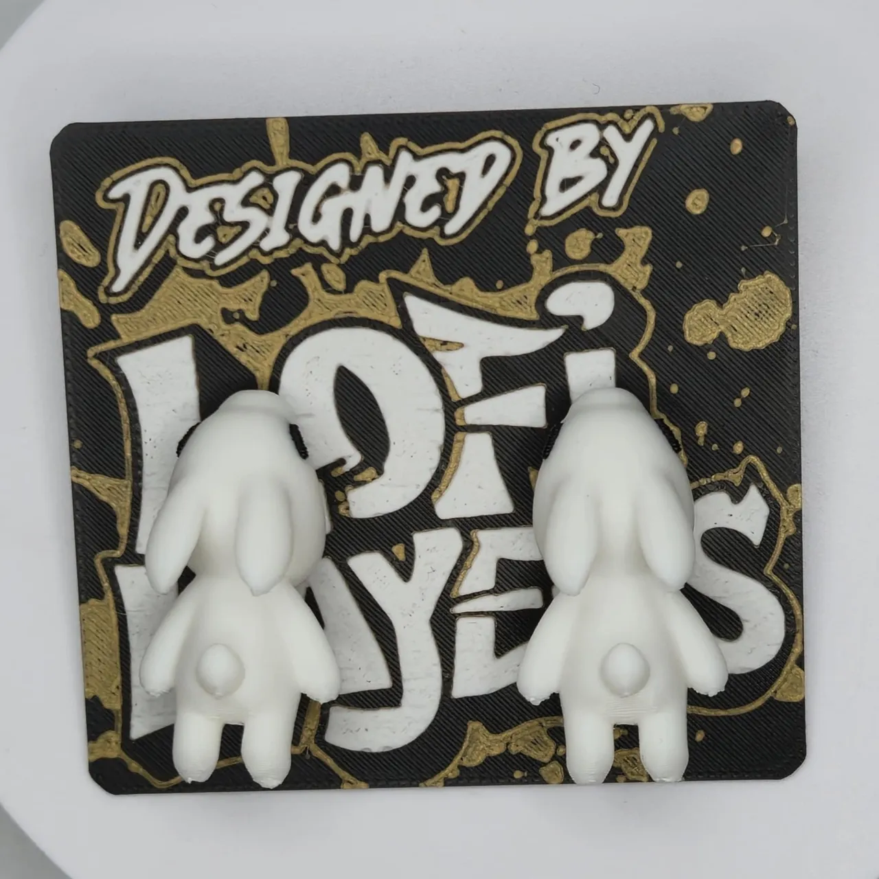Bunny Chomper Earrings view 3