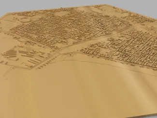 Pescara City 3D Model