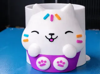 Cakey Cat Pen Holder Gabby's Dollhouse