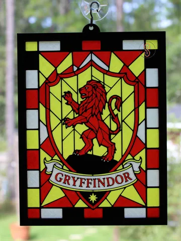 Marco decorativo: Suncatcher - Gryffindor — vista de referencia 2