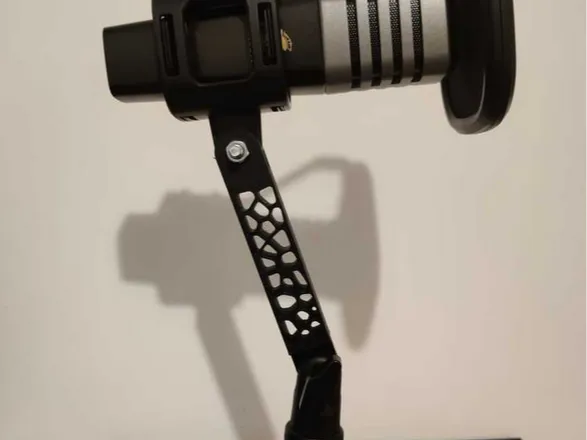 Microphone stand extension VORONOI style