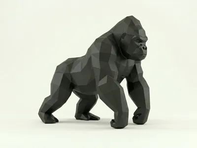 Gorilla Low Poly (You can sell it)