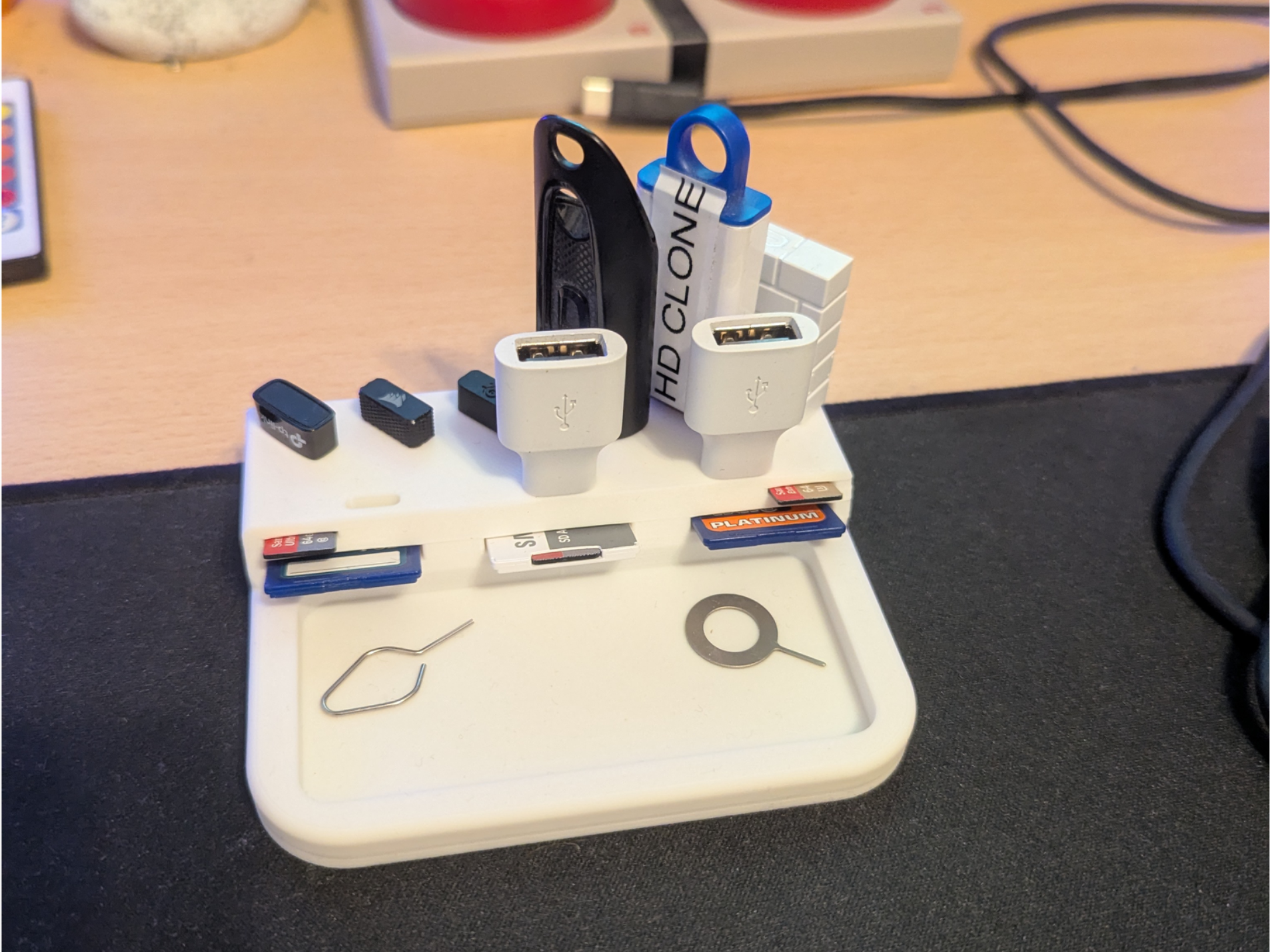 USB Halter Schreibtisch