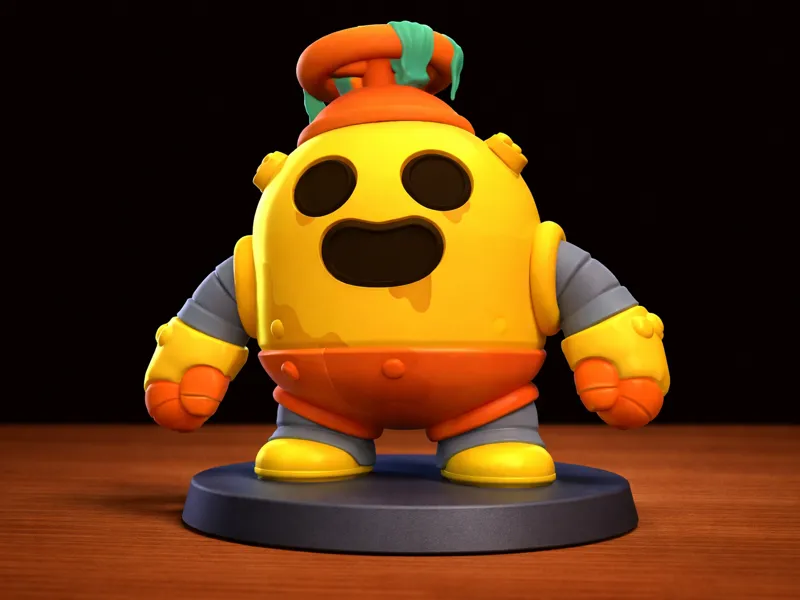 Spike Robot brawl Stars
