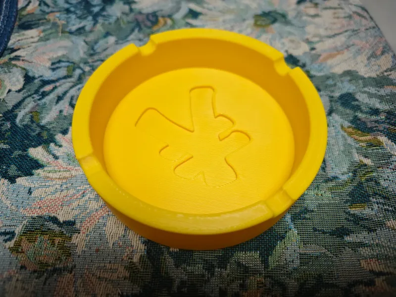 钱途无量烟灰缸/餐桌垃圾盒（金币风格）