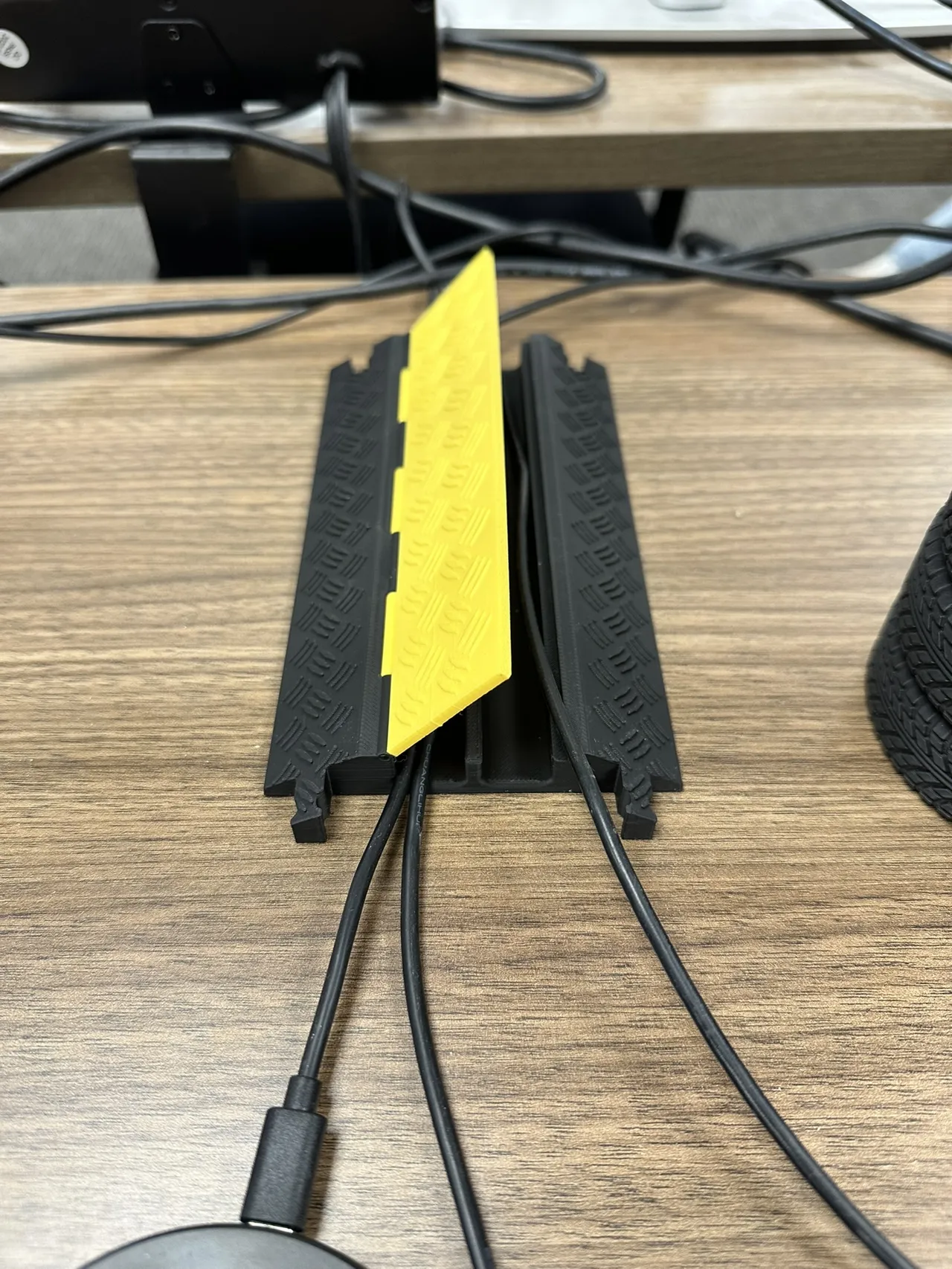 Cable protector, replica safety cover / step guard view 3