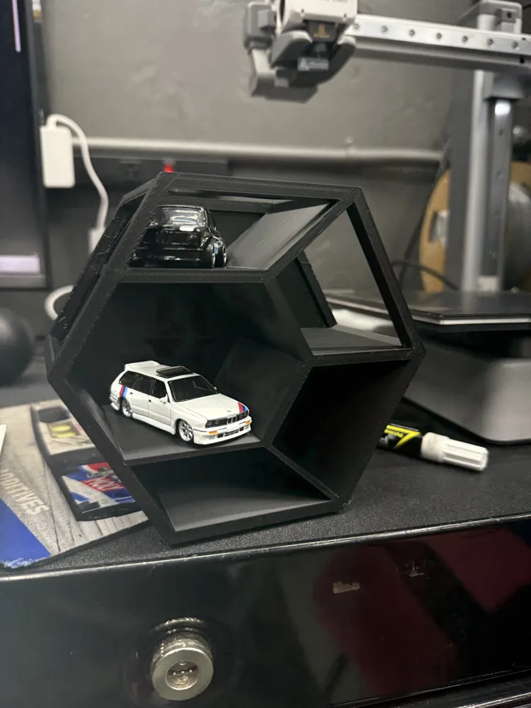 Small Hexagon Display Shelf - Free 3D Print Model - MakerWorld
