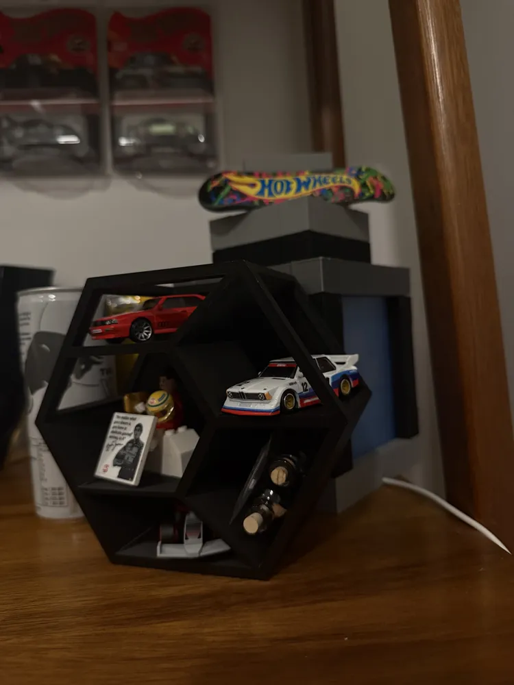 Small Hexagon Display Shelf - Free 3D Print Model - MakerWorld