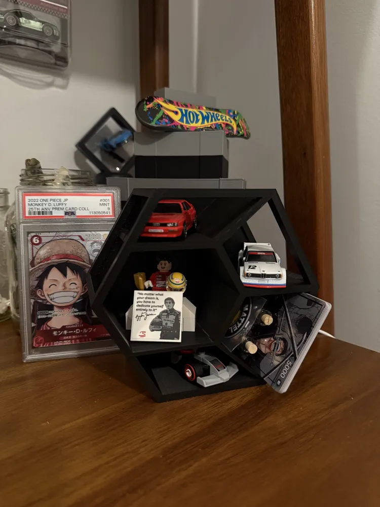Small Hexagon Display Shelf - Free 3D Print Model - MakerWorld