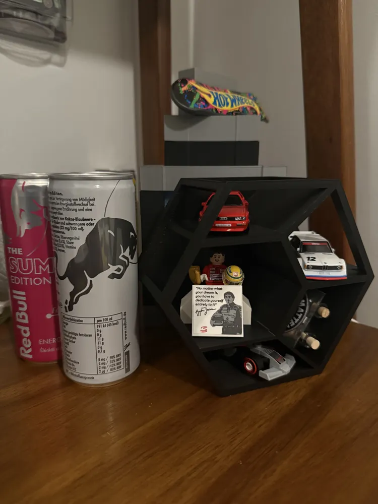 Small Hexagon Display Shelf - Free 3D Print Model - MakerWorld