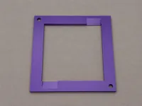 6" tile spinner with square corners