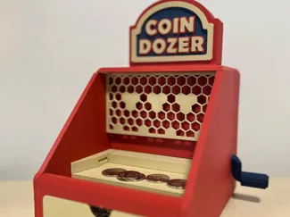 Coin Dozer Piggy Bank