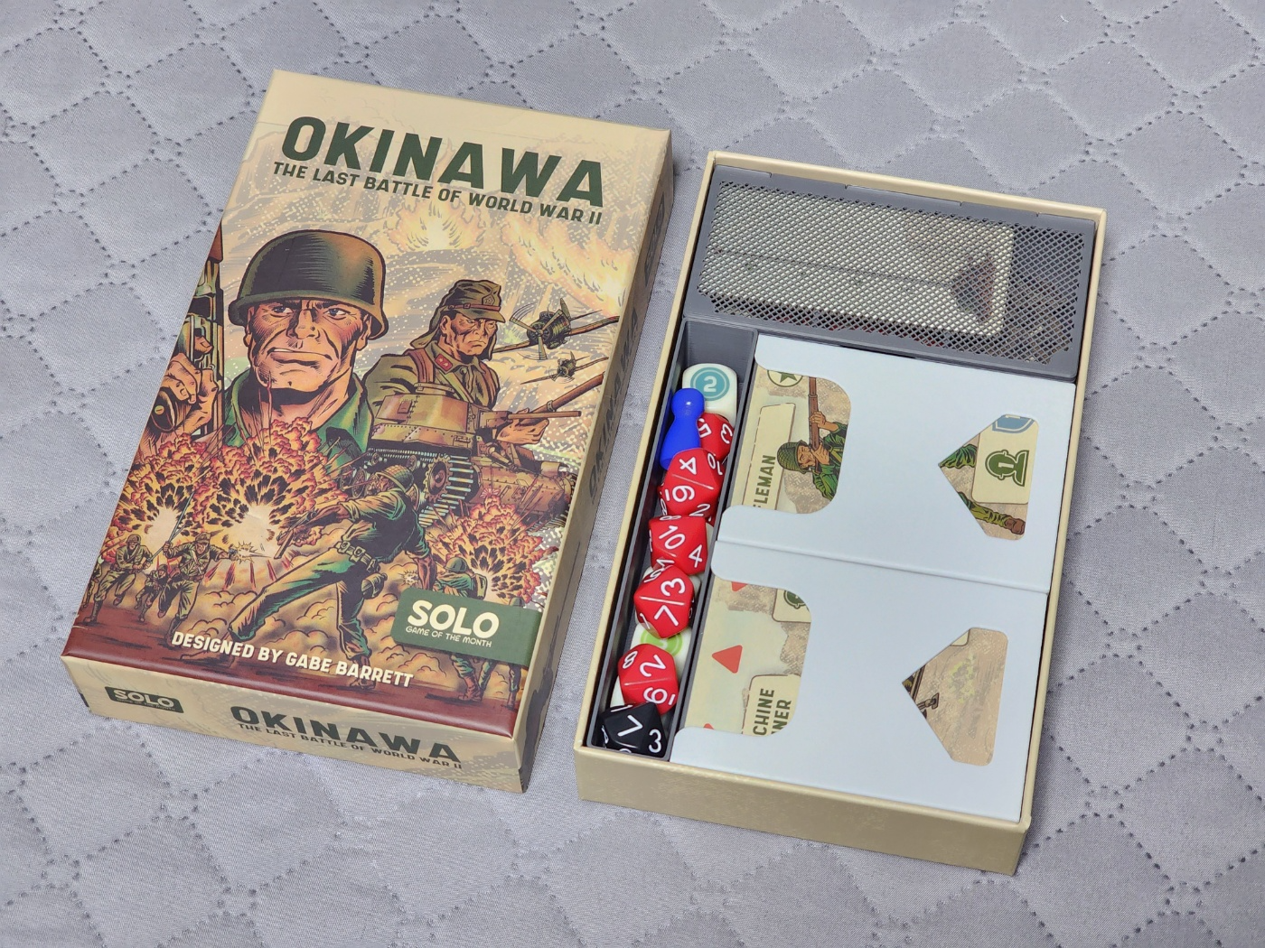 Okinawa [Solo Game of the Month] Box Ver. insert