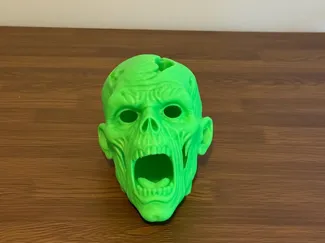 Zombie head ashtray