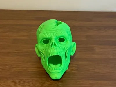 Zombie head ashtray 