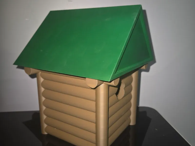 Log Cabin Style Birdhouse