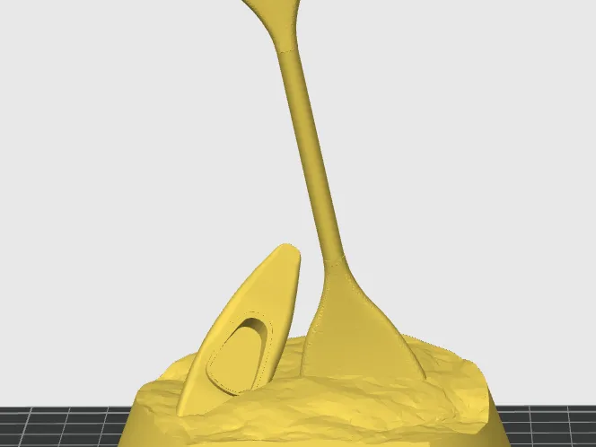 Trophy paddle