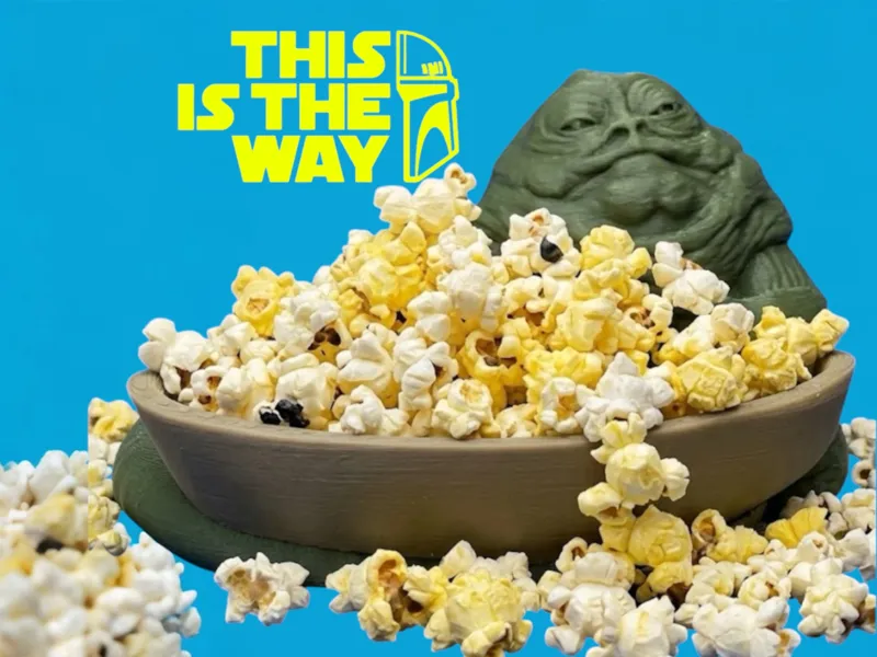 Jabba the Hutt Snack Popcorn Bowl star wars Movie