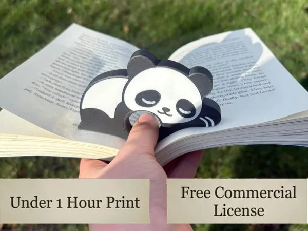 Panda endormi – Support de lecture