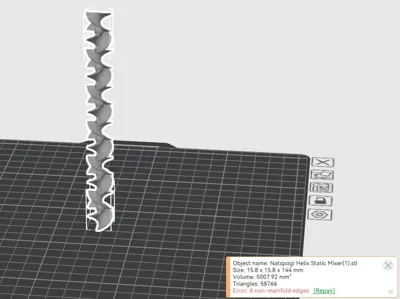 Helix Static Mixer