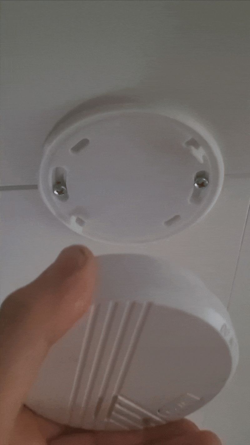 Mount for fire alarm, several models