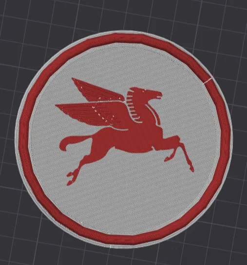 Flying Red Horse coaster