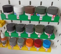 Support peintures Tamiya pour panneau IKEA Skadis — photo 3