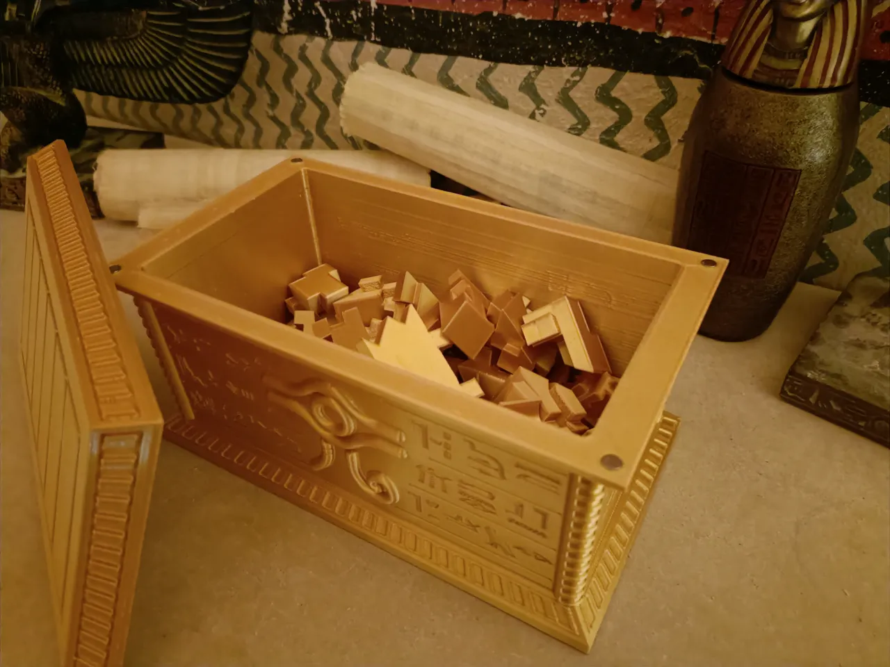 Millenium Sarcophagus Remix (YU-GI-OH Deckbox) view 3