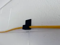 Heavy duty extension cable clip