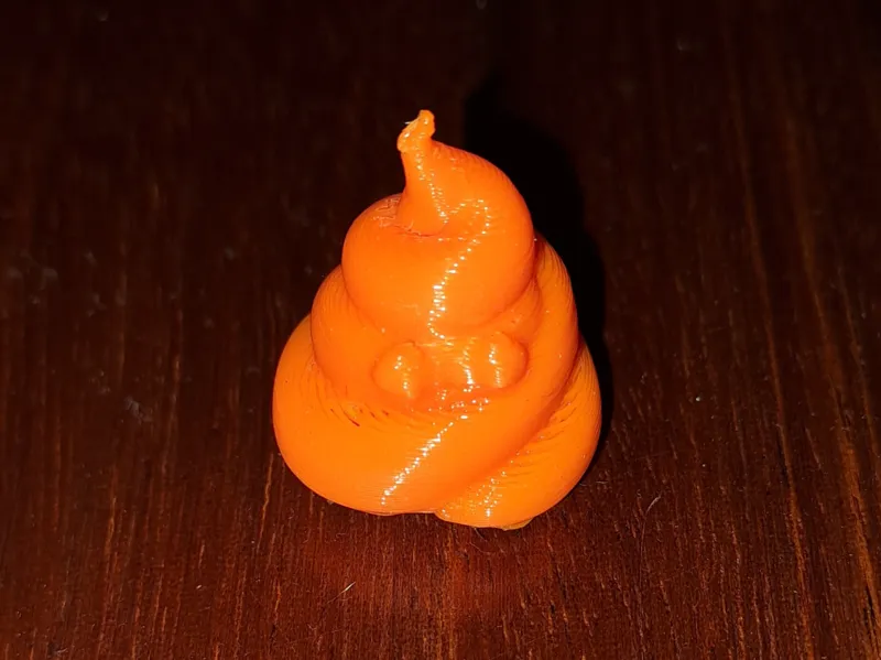 Emoji poo head for dummy 13