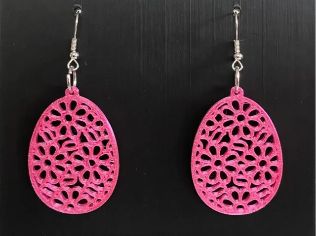 Easter egg earrings