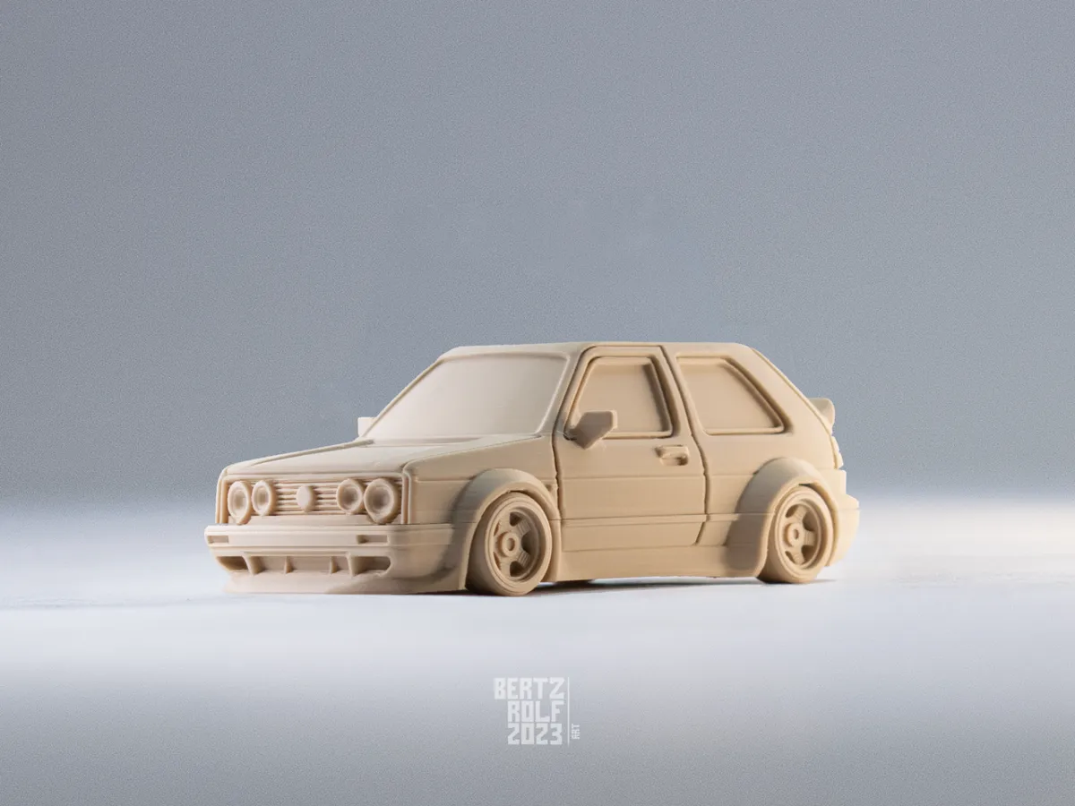 Golf GTI MK2 Tuning Kit Card by Rolf Bertz MakerWorld: Download Free 3D