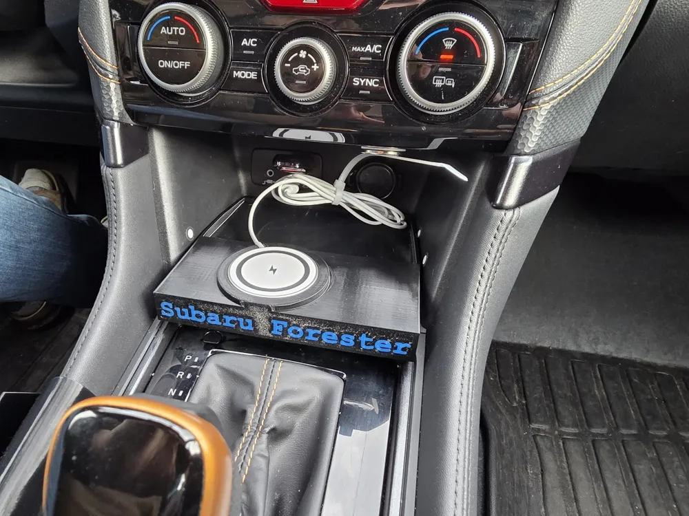 Subaru dash tray extension Center Console - Free 3D Print Model ...