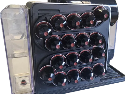 Nespresso stick-on capsule holder
